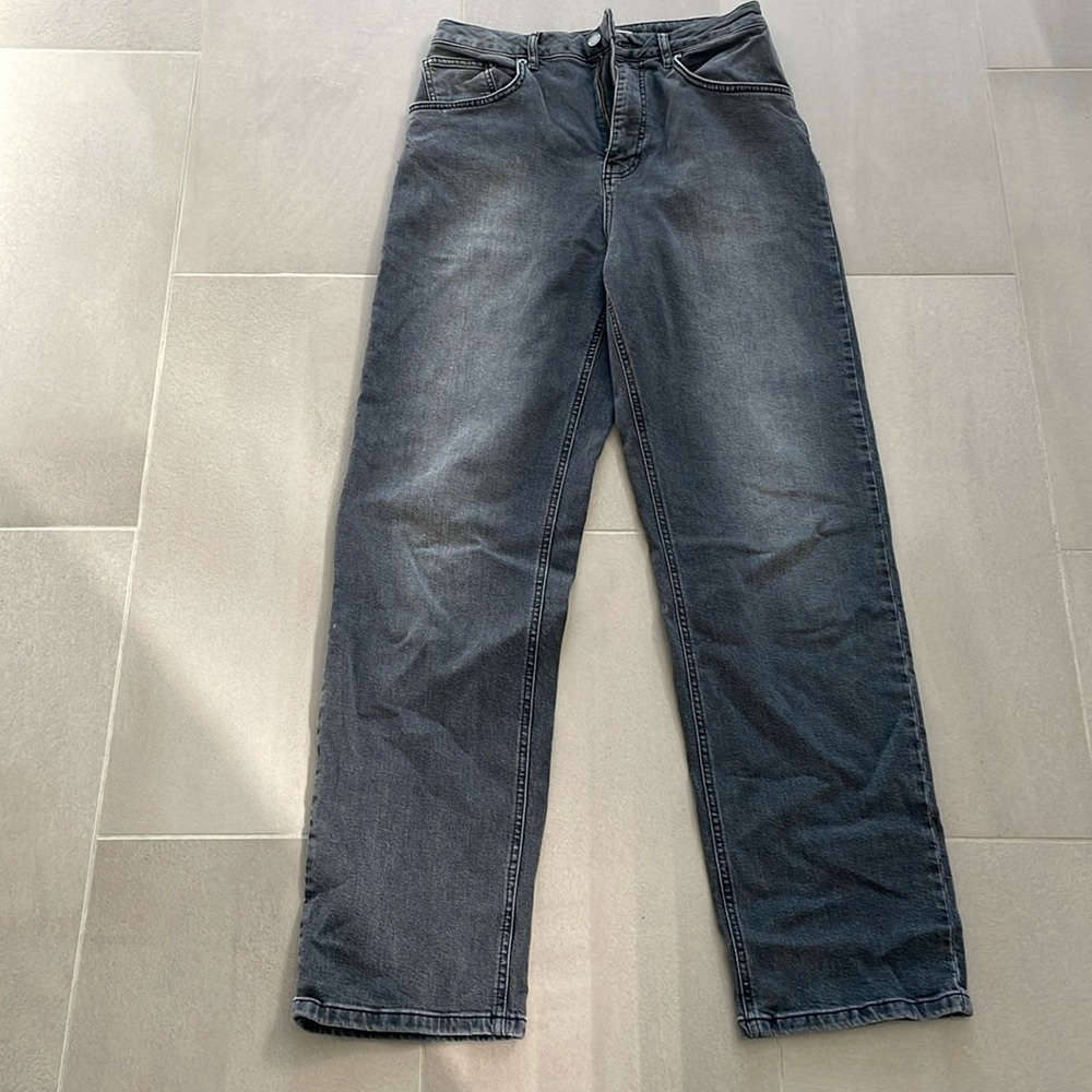 Rebecca Minkoff grey/ black jeans high waist